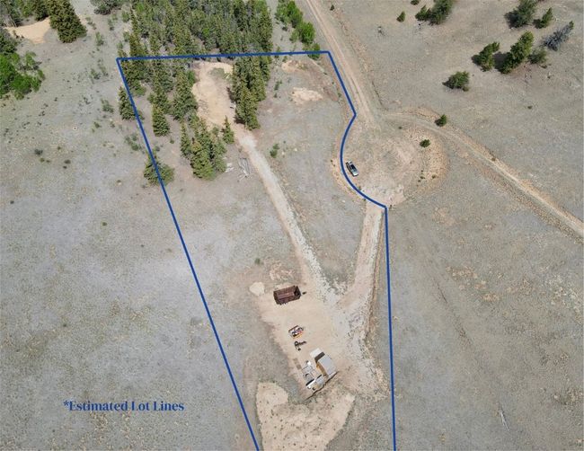 View of rural area featuring a desert landscape and property parcel outlined | Image 6