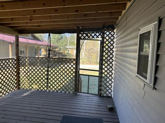 covered porch is wired for a hot tub | Image 21