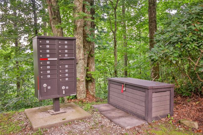 Mail & parcel station inside the Cullowhee Mountain Road gate | Image 89