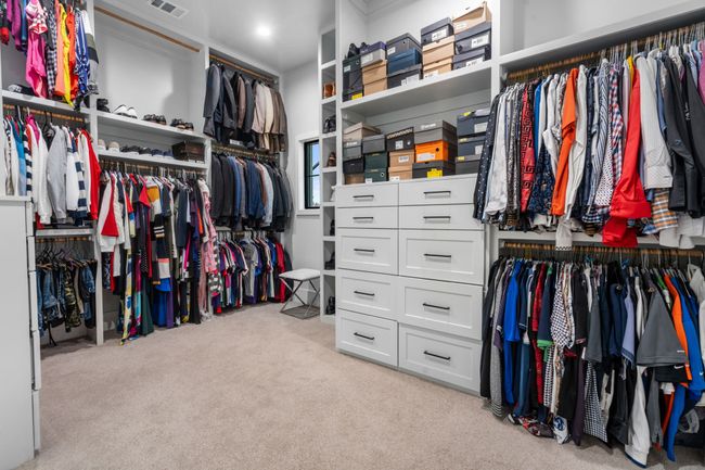 Spacious closet featuring carpet floors | Image 18
