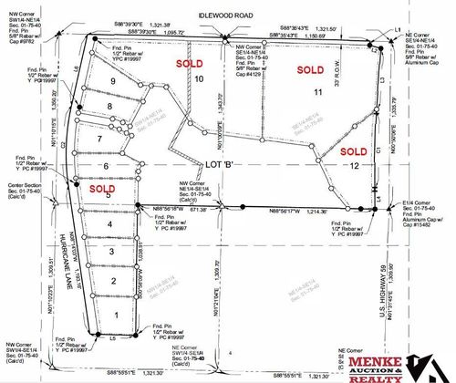 LOT 6 Hurricane Ln, Oakland, IA, 51560 | Card Image