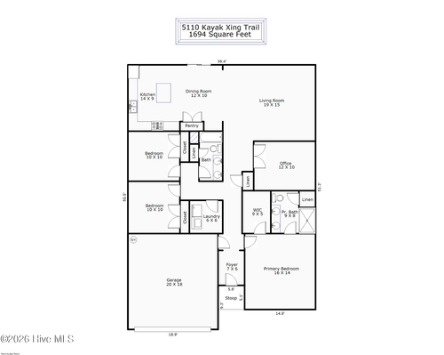 5110 Kayak Crossing Trl, Leland, NC, 28451-4295 | Card Image