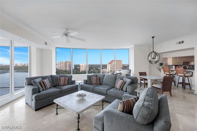 Large Living Room with Dining Area ~ Gulf & Clam Bay views | Image 5