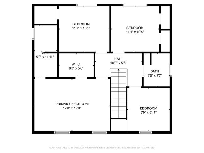 An approximate floorplan sketch of the second floor. | Image 33