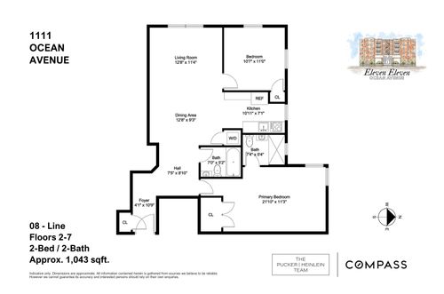 408-1111 Ocean Avenue, New York City, NY, 11230 | Card Image