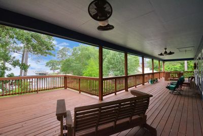 This expansive deck is perfect for your morning coffee or evening cocktail! | Image 3