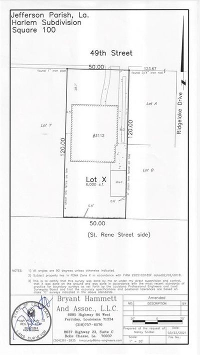 Survey reflects previous home on the lot which has since been removed from property. | Image 3