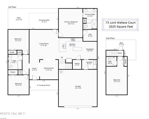 73 S Lord Wallace Ct, Rocky Point, NC, 28457-4900 | Card Image