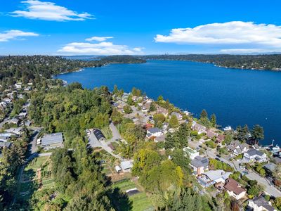 View of the 10-acre Rainier Beach Urban Farm and Wetlands, which backs up to the home and hosts a seasonal farm stand on Thursdays from 2-6 pm. | Image 2