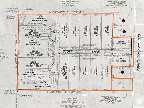 Lot 1 Country Rd, Farmersville, TX, 75442 | Card Image