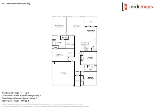 4412 Palmetto Bluff Drive, Mustang, OK, 73064 | Card Image