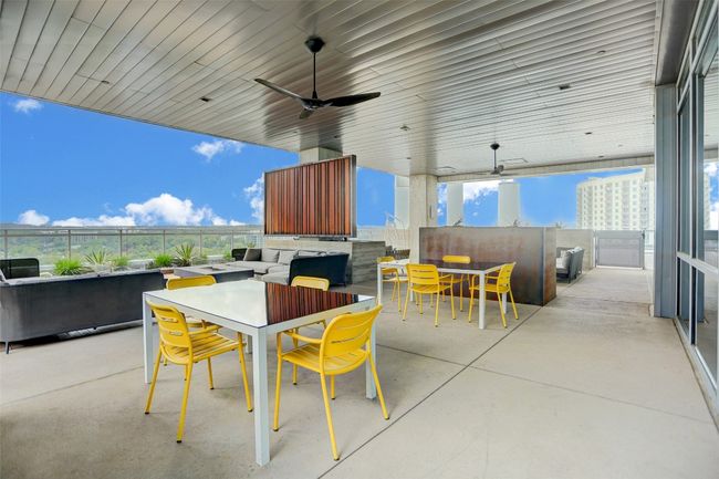 View of patio / terrace with outdoor dining space and a ceiling fan | Image 28