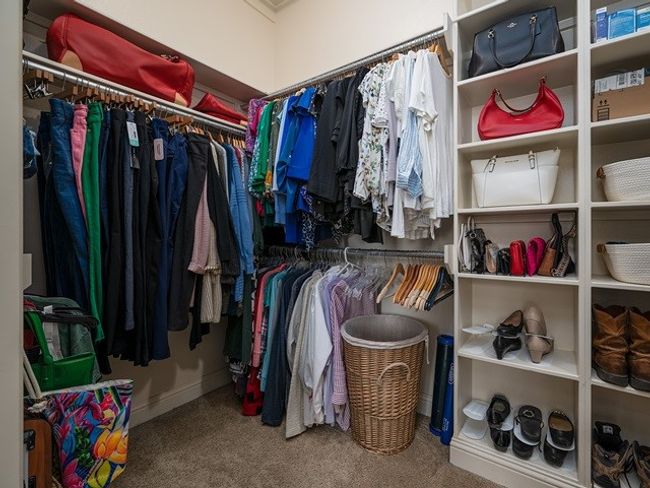 Spacious closet featuring carpet flooring | Image 22