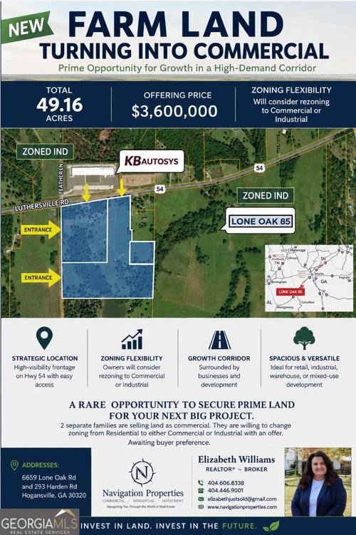 293 Harden Lane, Hogansville, GA, 30230 | Card Image