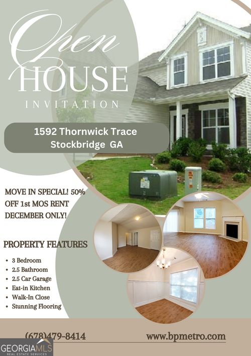 1592 Thornwick Trce, Stockbridge, GA, 30281-9116 | Card Image