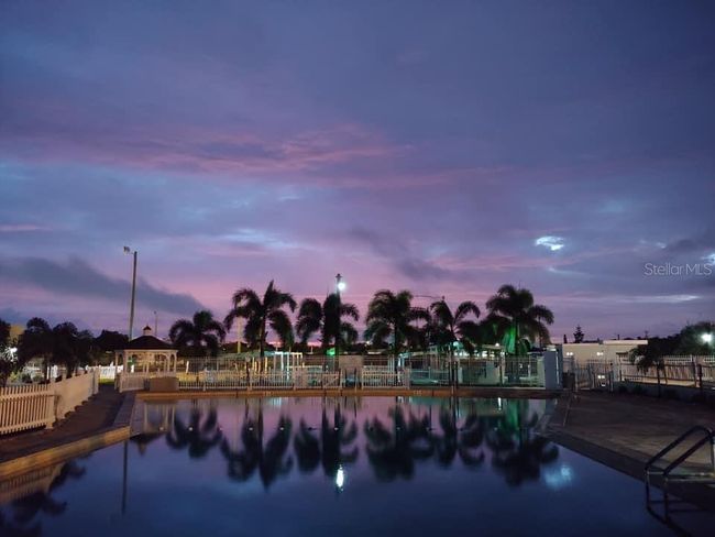 Sunset at the pool | Image 4
