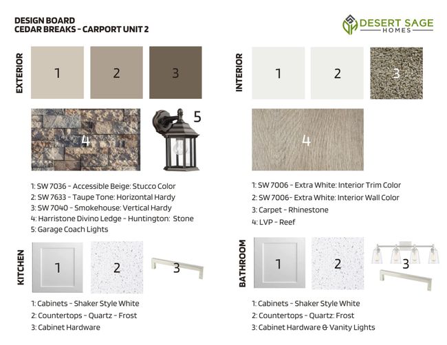CB Carport Unit 2 Design Board | Image 11
