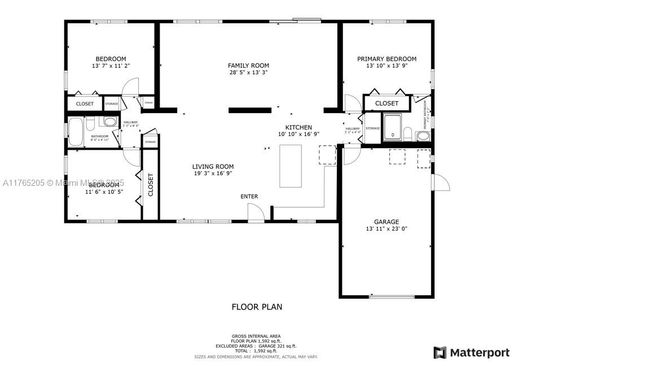 19920 Holiday Rd, House other with 3 bedrooms, 2 bathrooms and null parking in Cutler Bay FL | Image 4