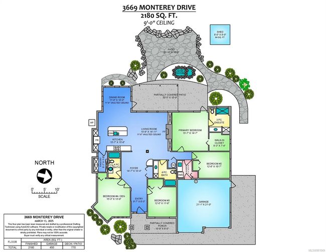 3669 Monterey Dr, House other with 4 bedrooms, 3 bathrooms and 3 parking in Nanaimo BC | Image 9