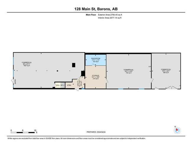 128 Main St, Home with 0 bedrooms, 0 bathrooms and null parking in Barons AB | Image 40