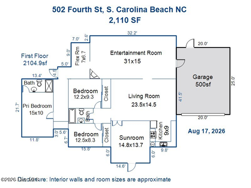 502 Fourth Street S, Carolina Beach, NC, 28428 | Card Image