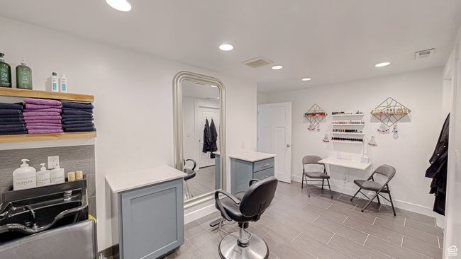 Interior space with recessed lighting, baseboards, and visible vents | Image 28