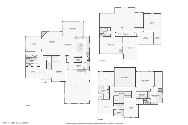 14413 Arnett Dr, House other with 6 bedrooms, 6 bathrooms and null parking in Carmel IN | Image 87