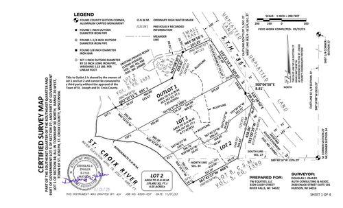 xxx 132nd Ave - Outlot #1, Saint Joseph Twp, WI, 54016 | Card Image