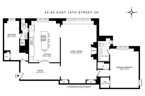 2h-40-50 E 10th Street, New York City, NY, 10003 | Card Image
