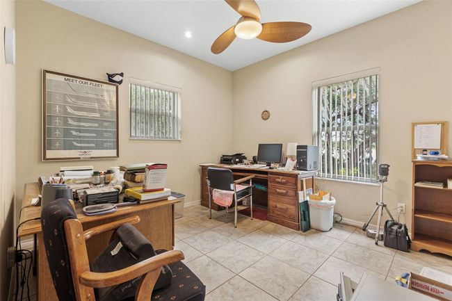 Office or bedroom with outdoor entry | Image 33