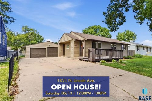 1421 N Lincoln Ave, Sioux Falls, SD, 57104-1109 | Card Image