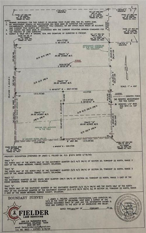 a-0001 S 336 Road, Morrison, OK, 73061 | Card Image