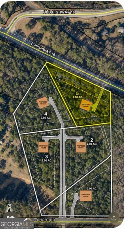 LOTS 1-5 Short Rd, Sharpsburg, GA, 30277 | Card Image