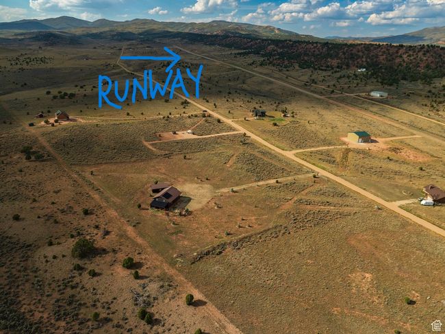 Drone View of Ranch showing Runway | Image 54