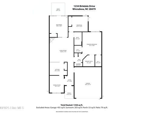 1234 Birkdale Dr, Winnabow, NC, 28479-5695 | Card Image