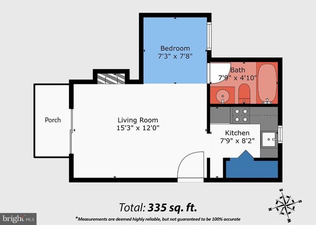 B502 - 177 E Valley Point Ln, Home with 1 bedrooms, 1 bathrooms and null parking in Claysburg PA | Image 4