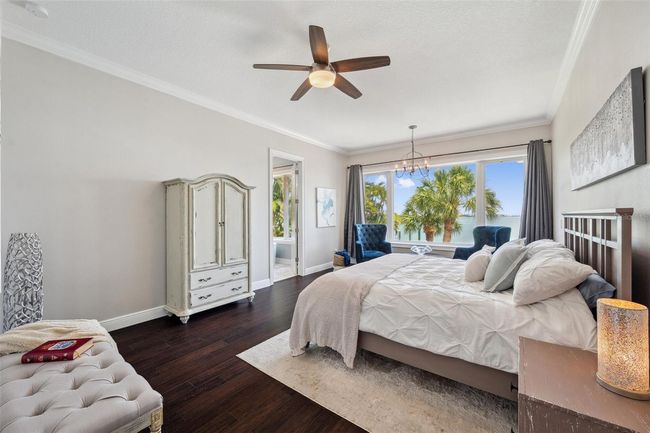 Spacious and luxurious - this master bedroom also has that gorgeous wide open intracoastal water view! | Image 43