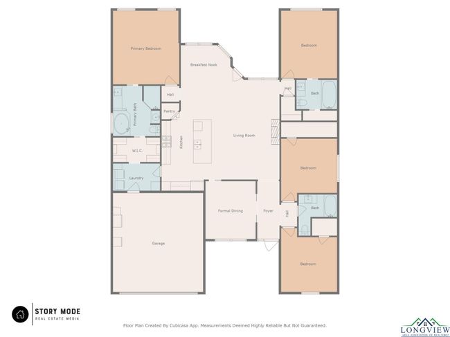 2502 Oasis Dr, House other with 4 bedrooms, 3 bathrooms and null parking in Longview TX | Image 47