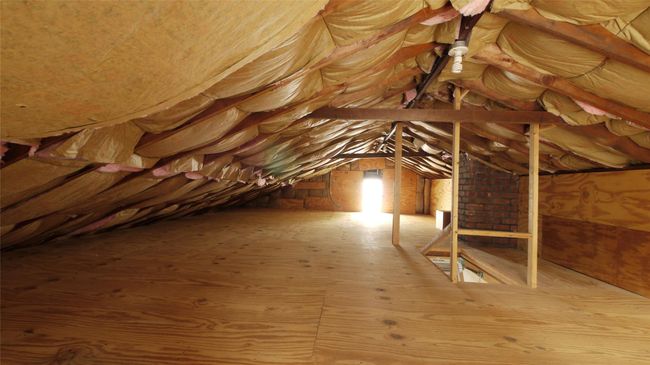 View of unfinished attic | Image 23