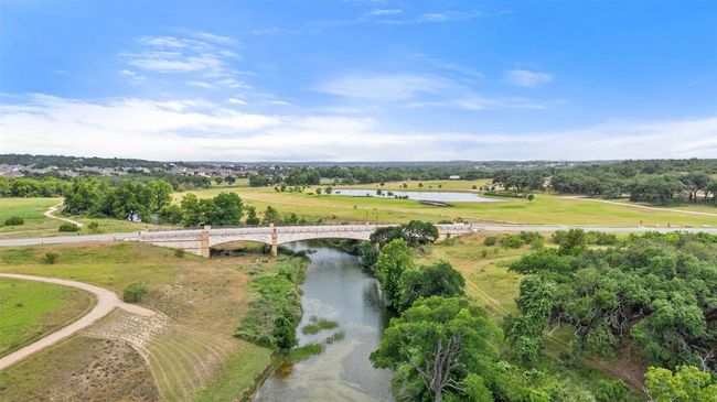 Bird's eye view of Onion Creek that runs through the community. | Image 37