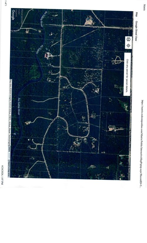 FIDDLEWOOD DRIVE S Twin Pine Road Road E, Grayling Charter Township, MI, 49738 | Card Image