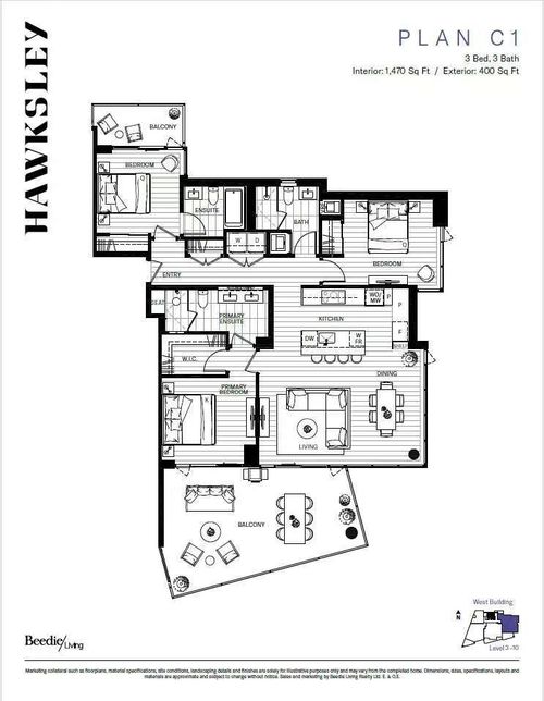 401-3963 Uplands Way, West Vancouver, BC, V7S | Card Image