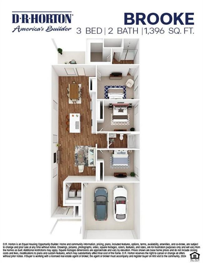 5955 Canyon Dawn Dr, House other with 3 bedrooms, 2 bathrooms and null parking in Spring TX | Image 16