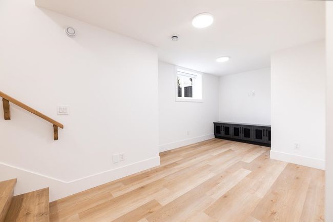 Spare room featuring light wood-style floors and baseboards | Image 24