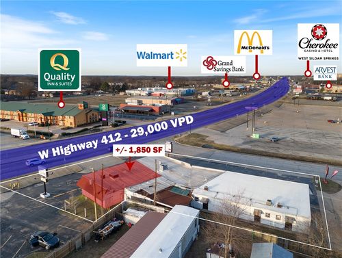 1245 Highway 412 W, Siloam Springs, AR, 72761-4520 | Card Image