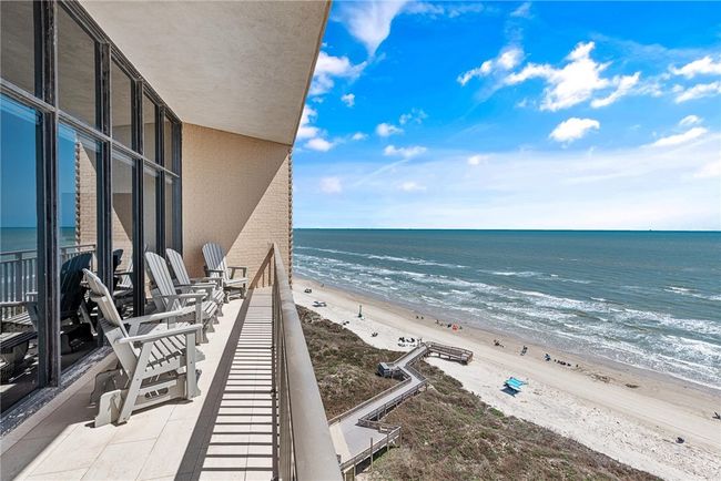 Penthouse balcony with Gulf View. Accessible boardwalk to the beach. | Image 8