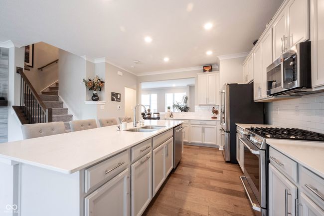 Kitchen has Huge Entertainer's Island | Image 18
