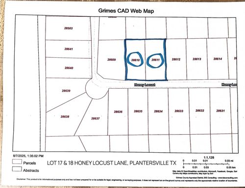 LOT 17 & 18 Honey Locust Ln, Plantersville, TX, 77363 | Card Image