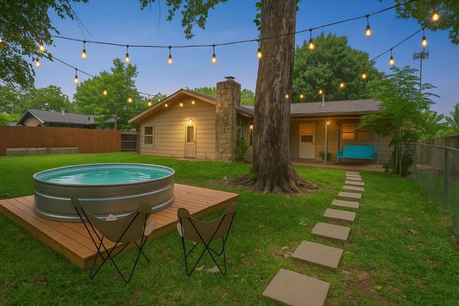 Virtual revisioning of backyard as retreat space. | Image 31