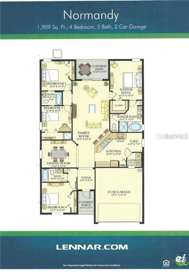 18486 Aylesbury Ln, House other with 4 bedrooms, 3 bathrooms and null parking in LAND O LAKES FL | Image 9
